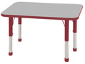 24x22 x 36x22 Adjustable Rectangular Activity Table W864