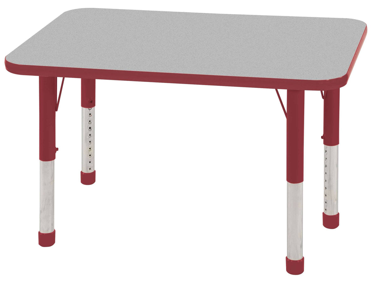 24x22 x 36x22 Adjustable Rectangular Activity Table W864