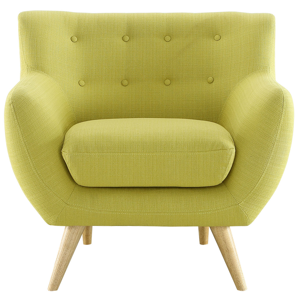 Wheatgrass Upholstered Fabric Armchair T6067