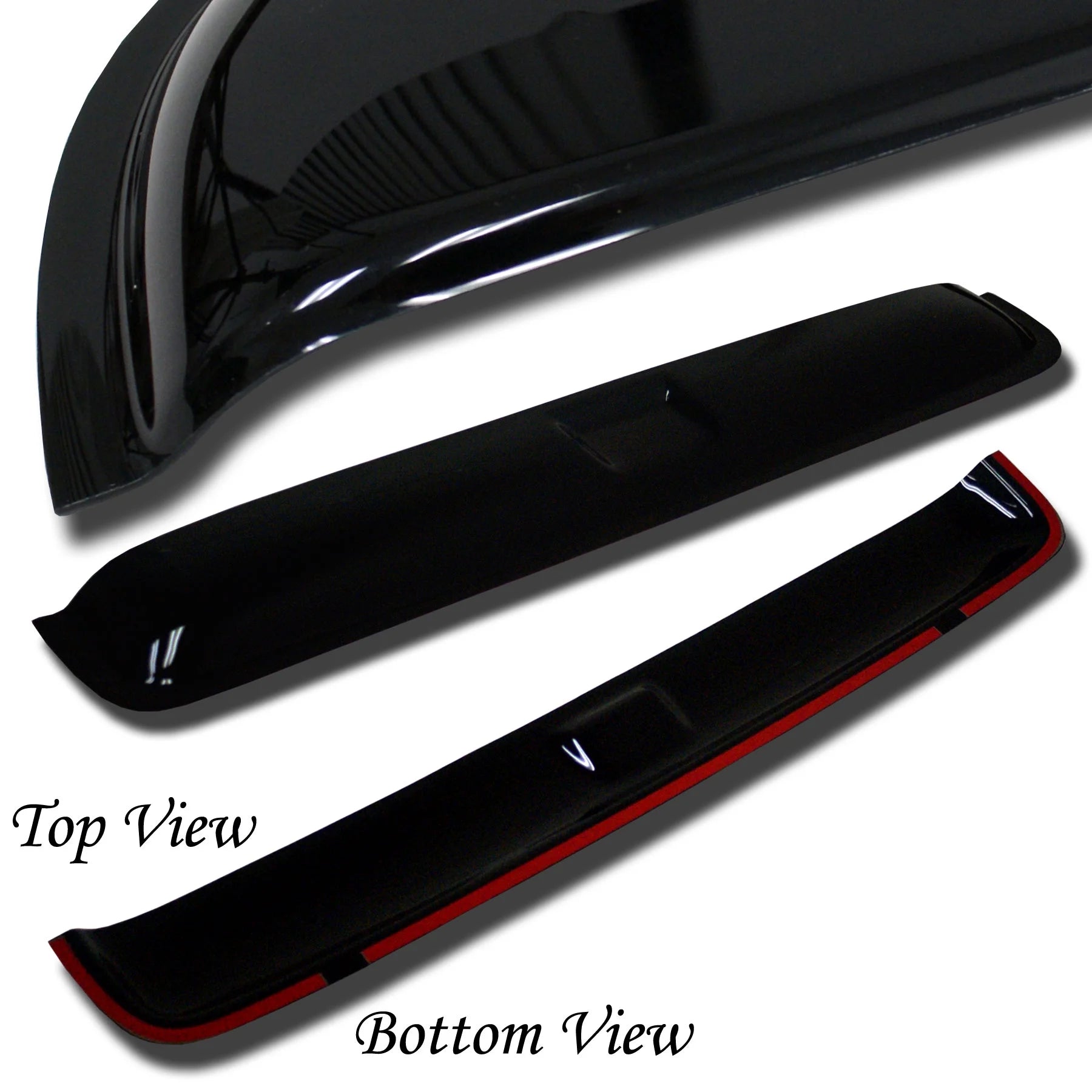 Window Visor and Sunroof Type 2 Outside Mount 5 Pcs Set R150824
