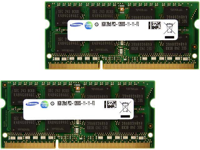 16GB (2 x 8GB) DDR3 1600 (PC3 12800) SO-DIMM Laptop Memory U349243