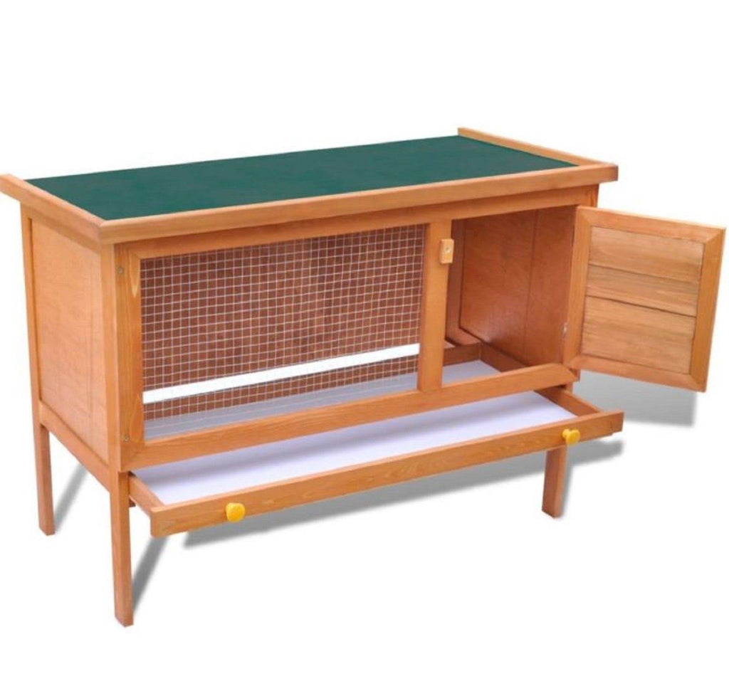 Wooden Rabbit Hutch Pet Cage N3660