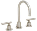 Antique Nickel Flat Widespread Lavatory Faucet J1695