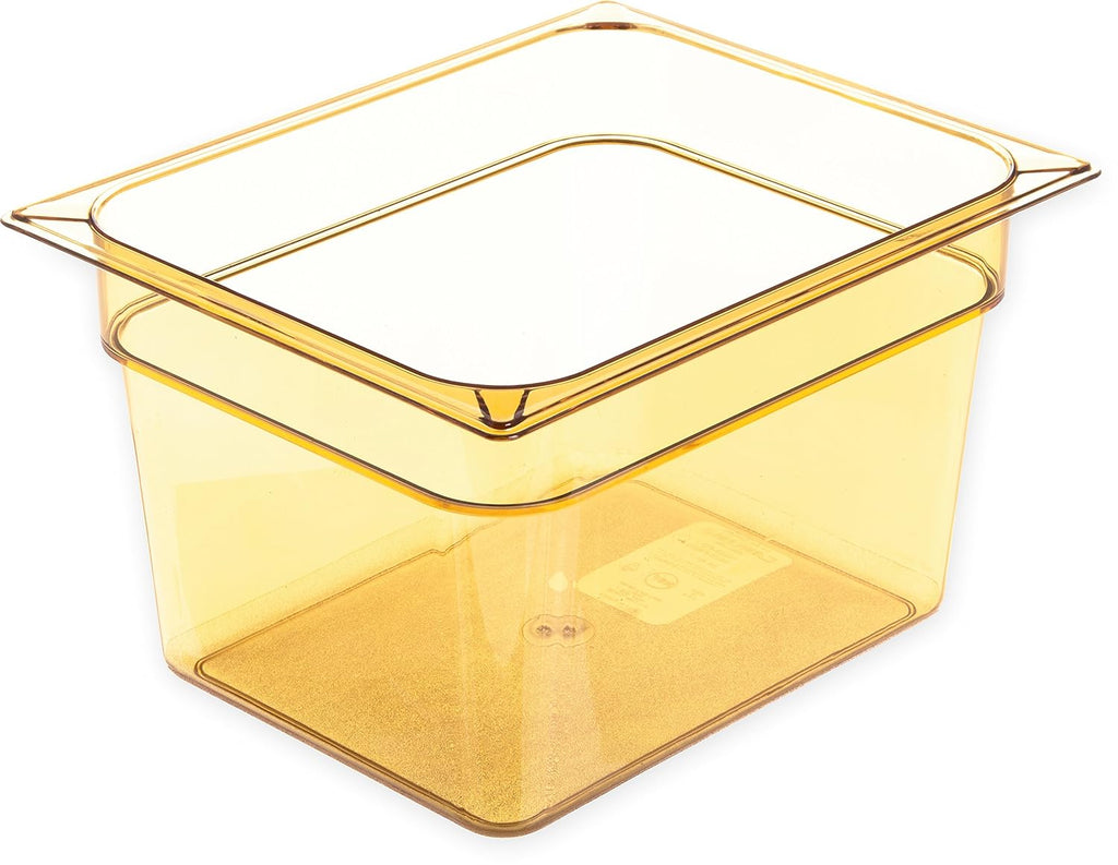 Amber Half Size 8" Deep Food Pan, Pack of 2 L268