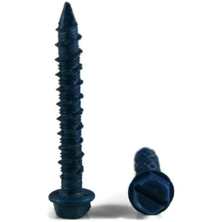 1/4 x 2-3/4 Concrete Masonry Screw Qty-100 F752341