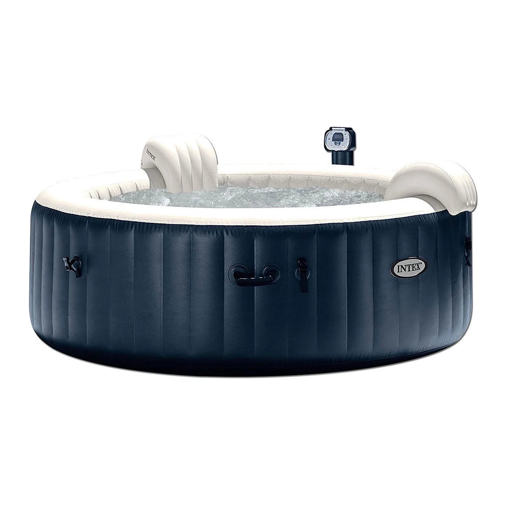Inflatable 6 Person Hot Tub with Battery LED Light W1379
