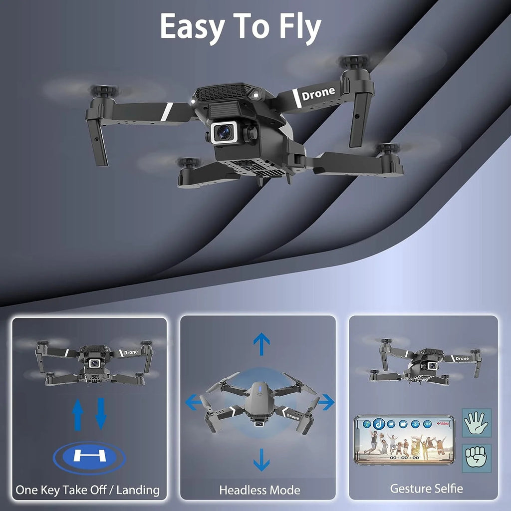 Falcon 4K Drone With 2 Batteries H1618