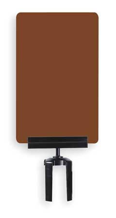 Acrylic Sign Brown Please Wait Here V29544