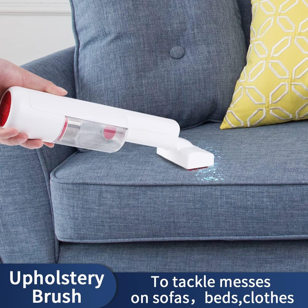 Cordless Handheld Pet Vacuum Cleaner with Slicker Brush Y433