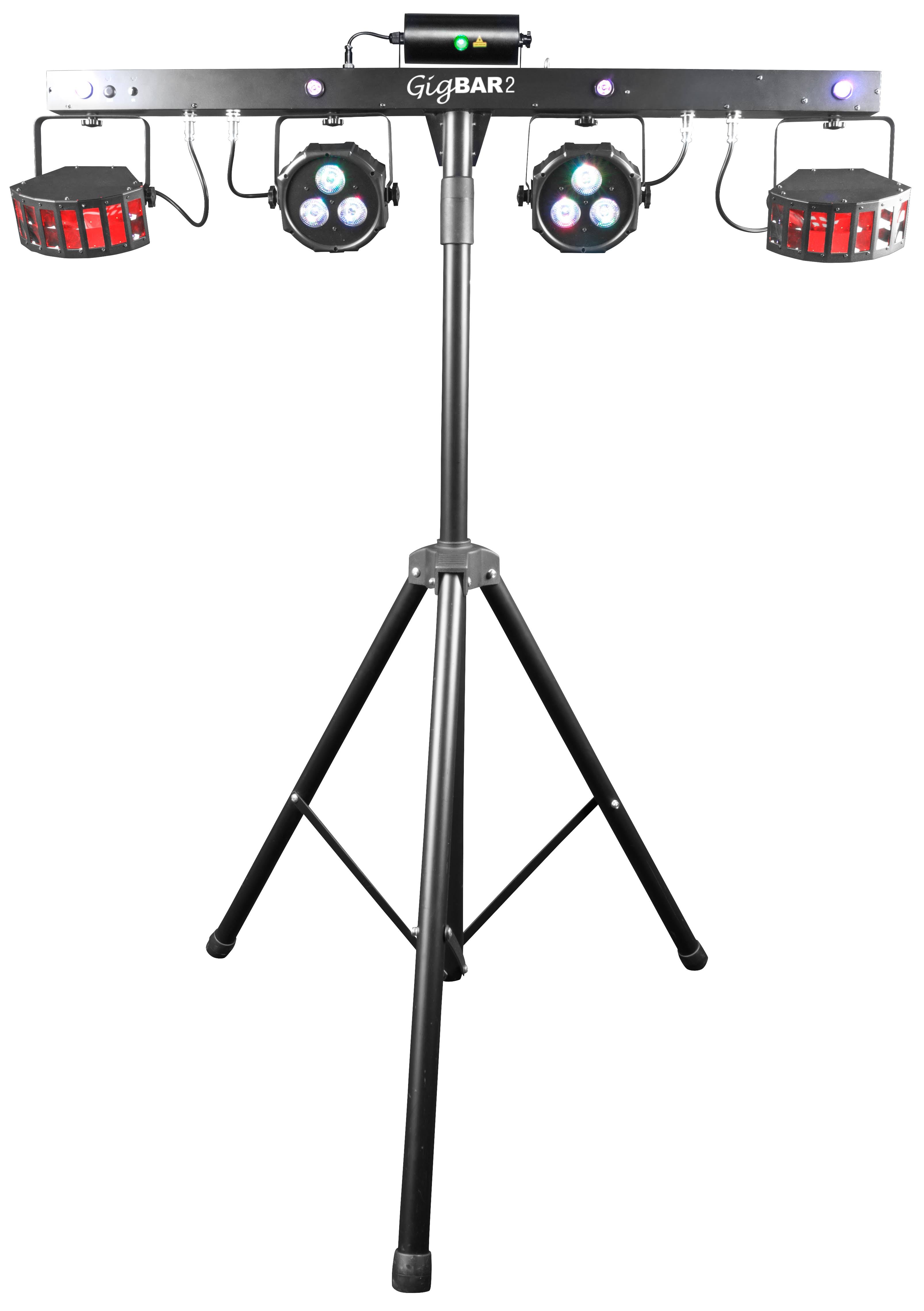 4-in-1 Lighting System with Stand, Black D367988