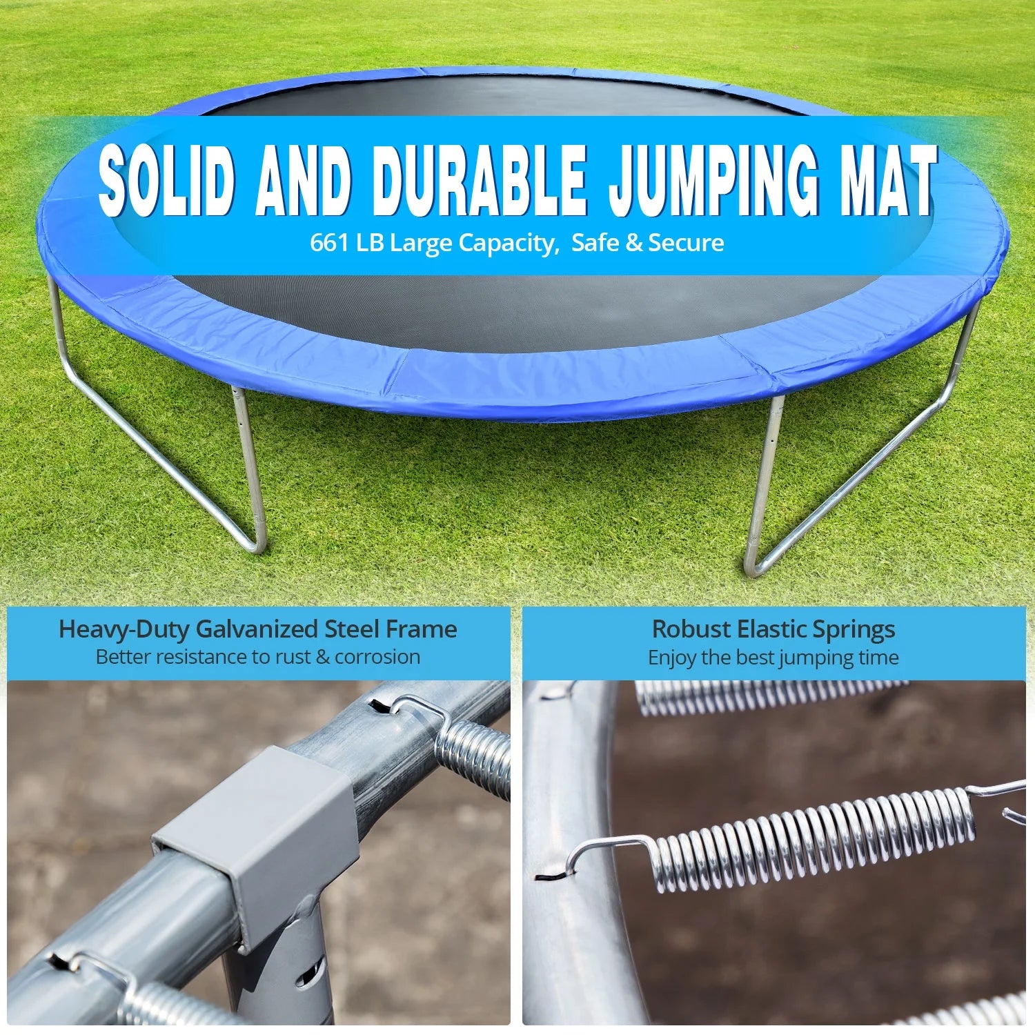 10 ft Trampoline with Enclosure Net R113493