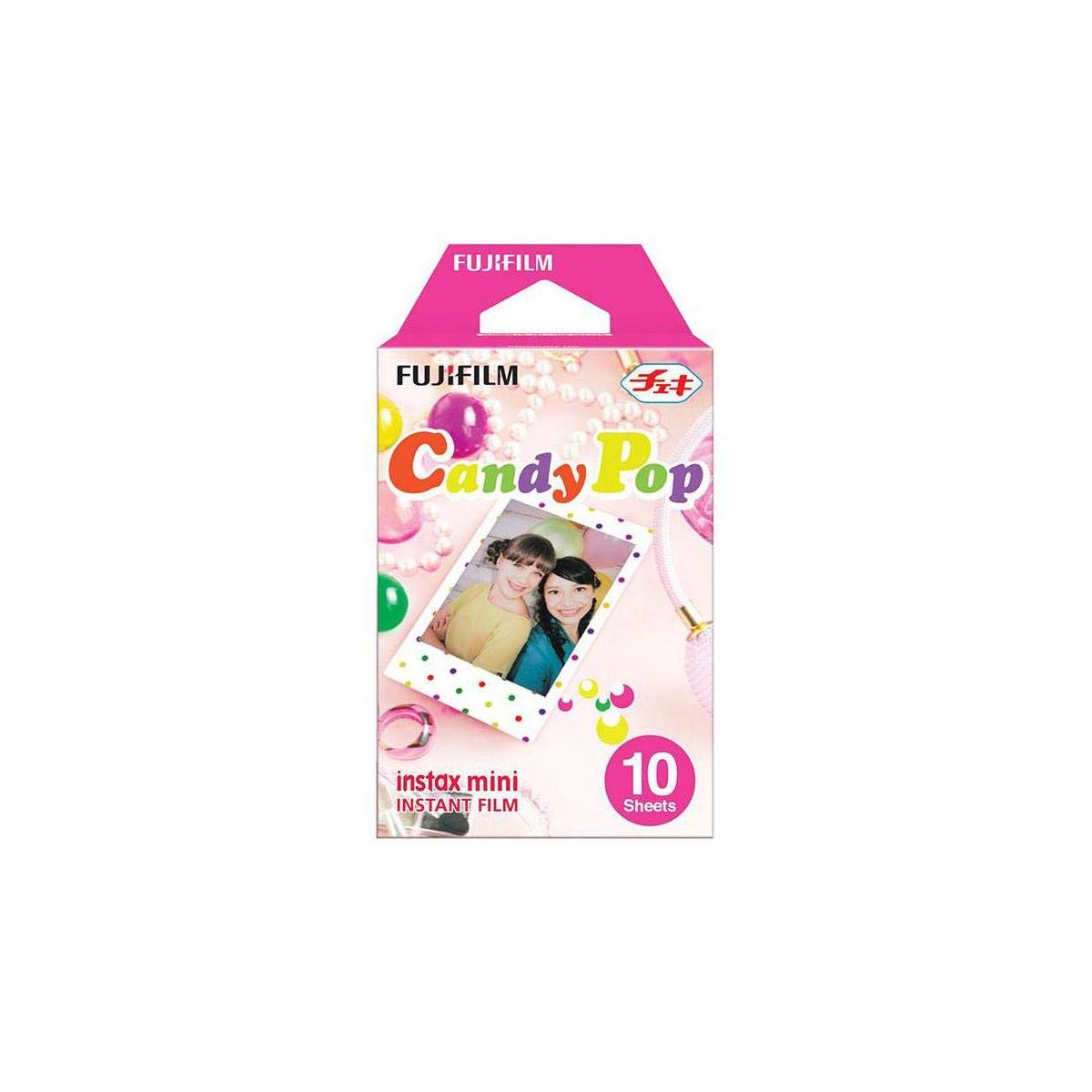instax Mini Film Bundle 20 Pack, Rainbow 10 Pack, Shiny Star 10 Pack, Candy Pop 10 Pack D293704