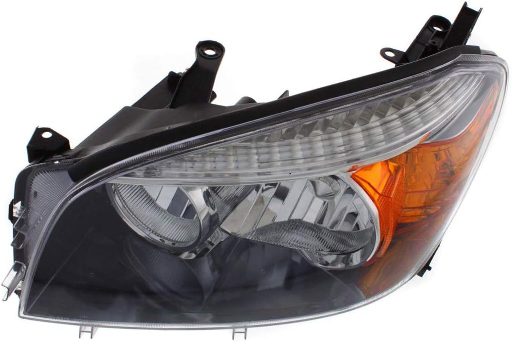 For Toyota RAV4 Headlight 2006 2007 2008 Driver and Passenger Side Pair Clear Lens Black Interior Sport Model E5014
