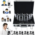 Wireless Headset Microphone Tour Guide System (1 Transmitter 8 Receivers with Black Storage Case) I401
