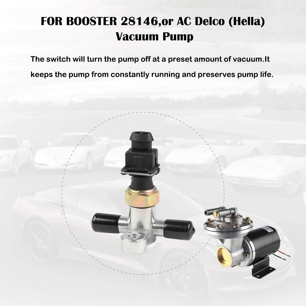 Electric Vacuum Pump Kit For Brakes G141