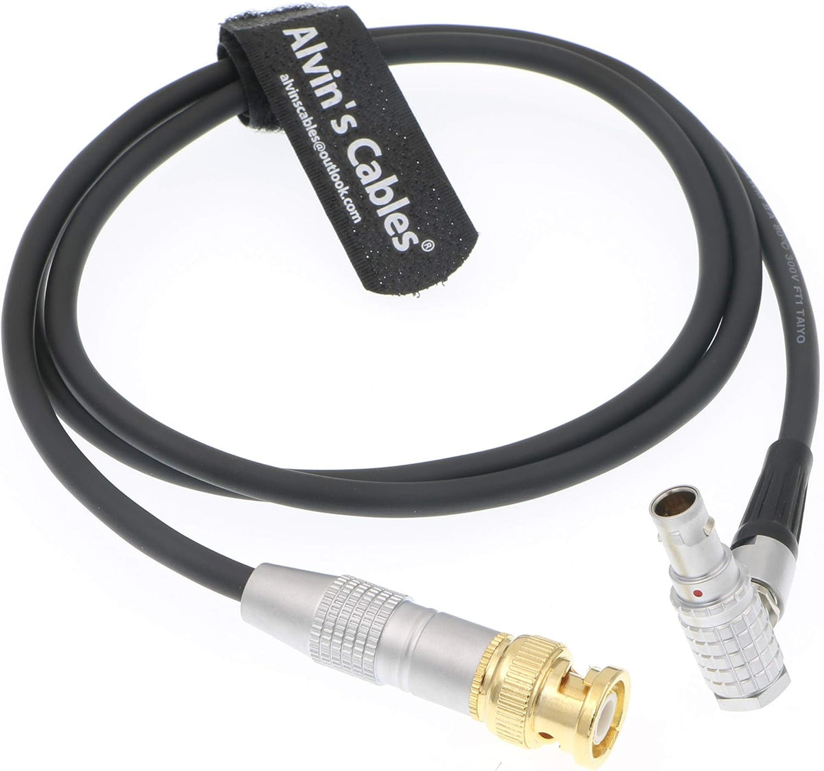 BNC to 5 Pin Right Angle Time Code Cable G82477
