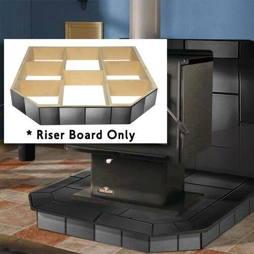 Black Hearth Pad Riser W87410