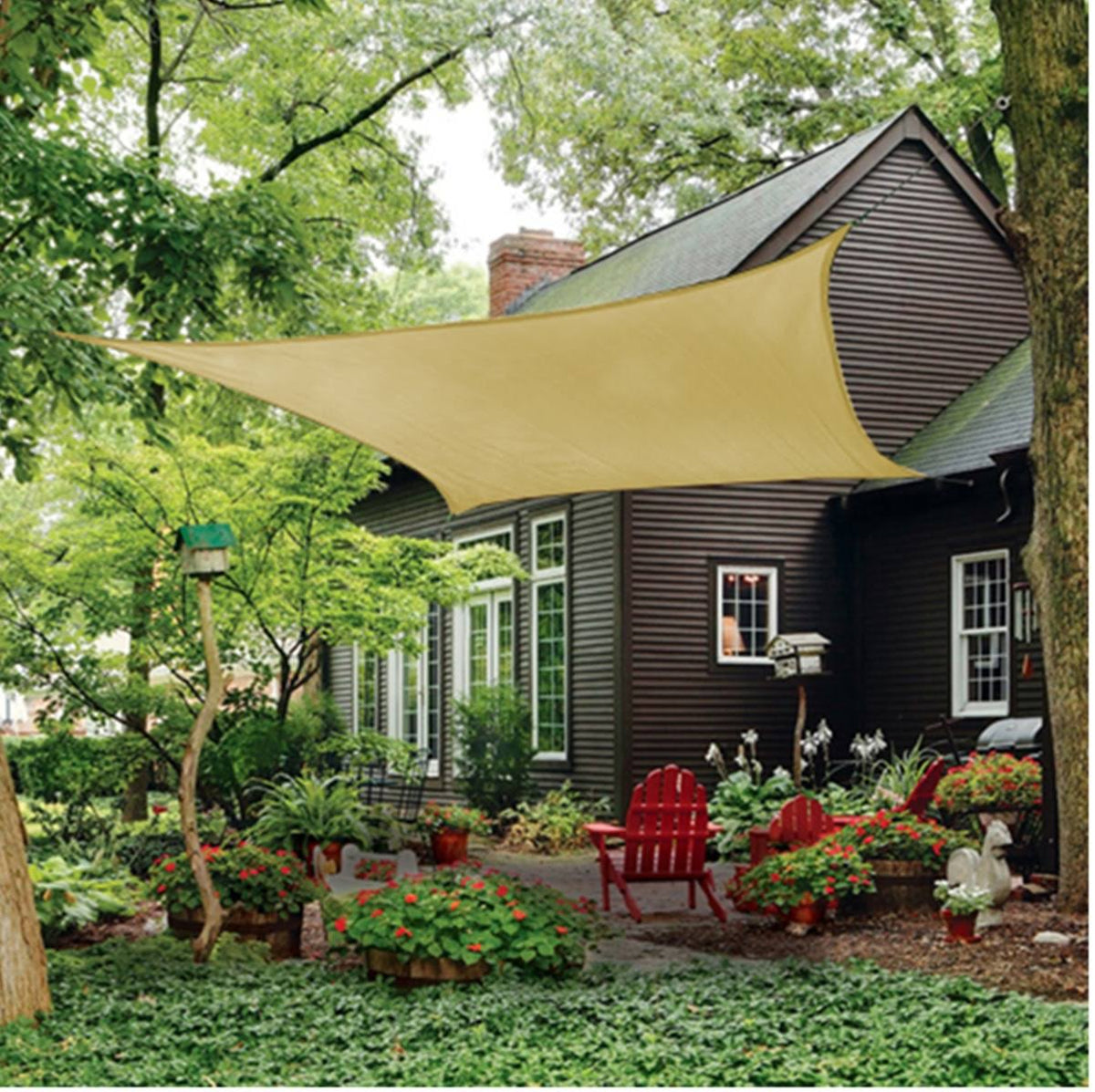 12 ft Quadrilateral Sun Shade Sail G355247