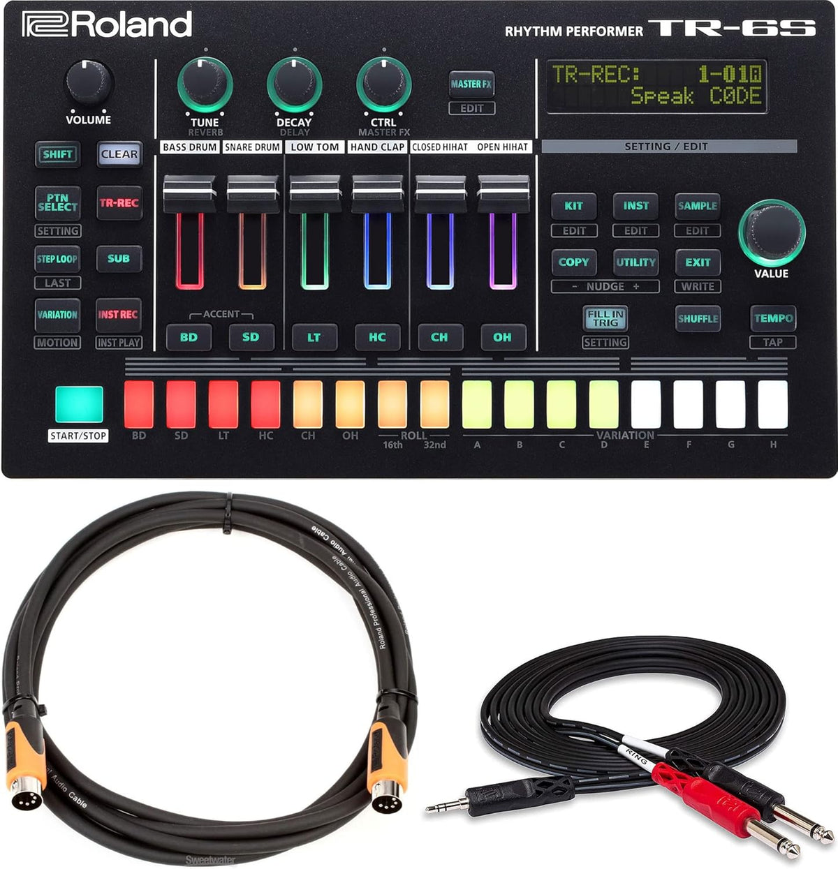 Rhythm Machine Bundle with MIDI Cable R1945