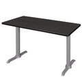 42 x 24 in. Training Table - Cherry u0026 Grey M24816