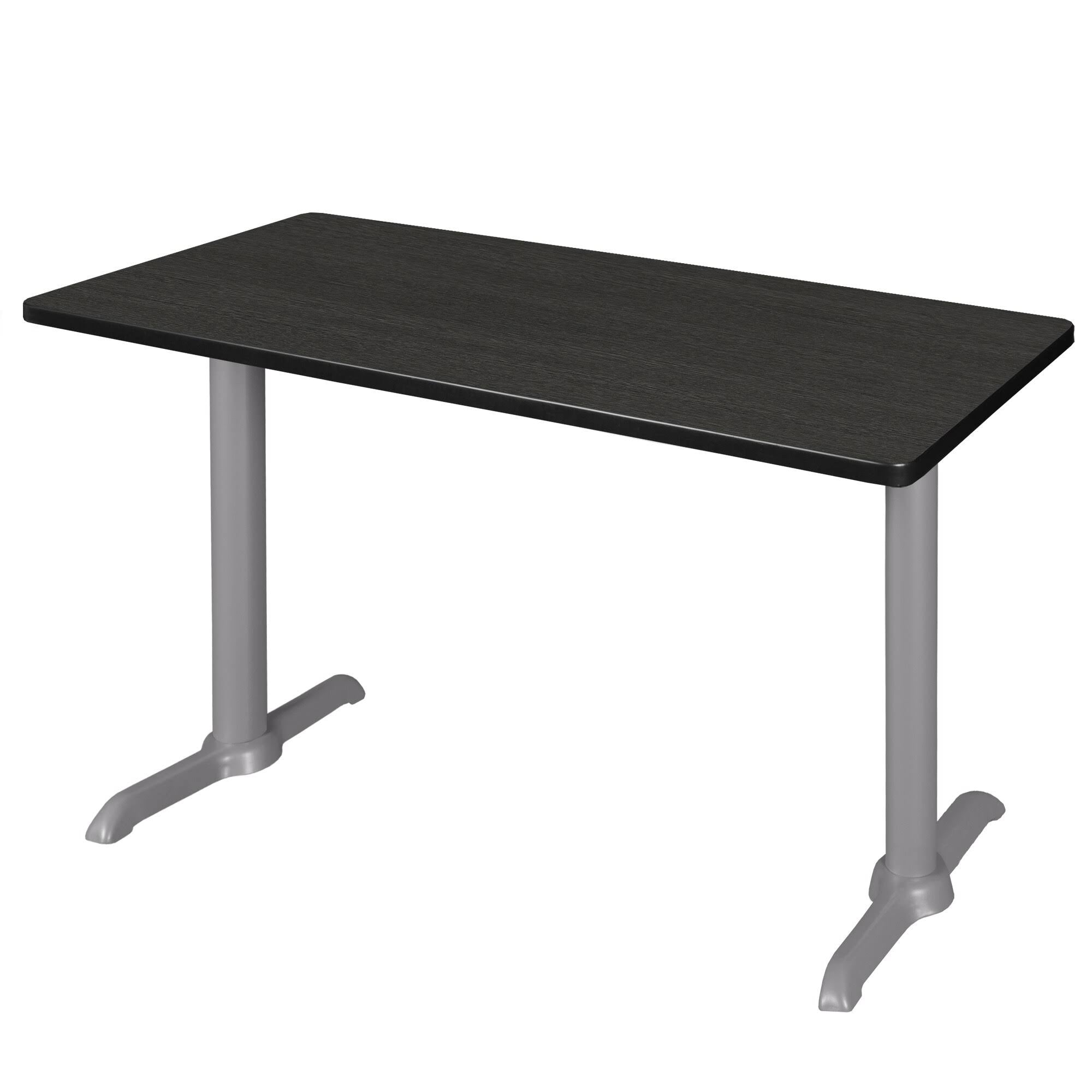 42 x 24 in. Training Table - Cherry u0026 Grey M24816