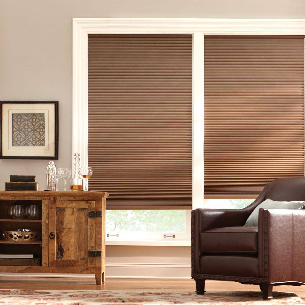 Mocha Cordless Blackout Cellular Shade Y4556