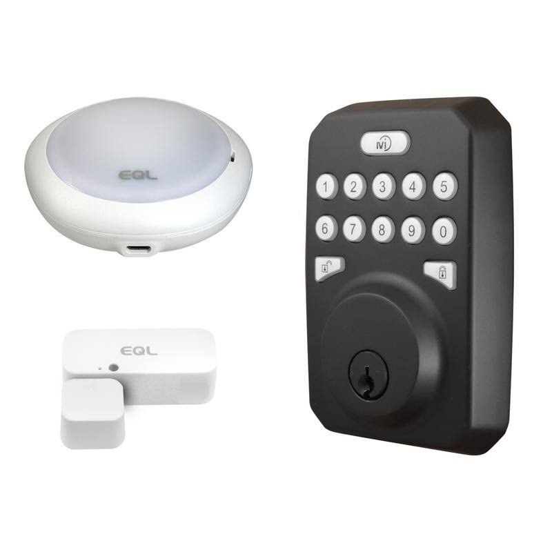 Satin Nickel Smart Lock and Deadbolt N6294