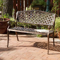 Cast Aluminum Garden Bench U6516