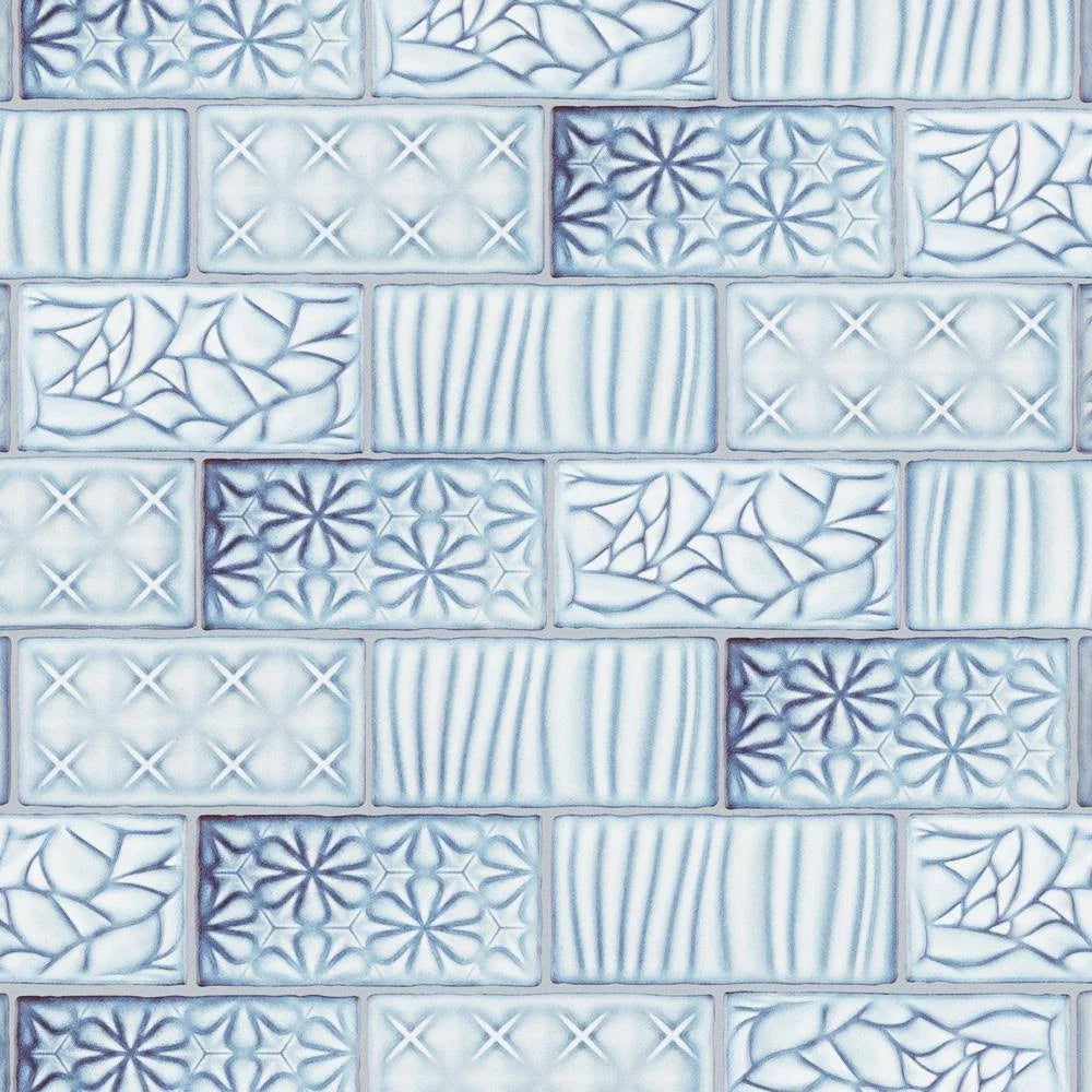 Ceramic Wall Subway Tile, 3 in. x 6 in., High Sheen Y1741