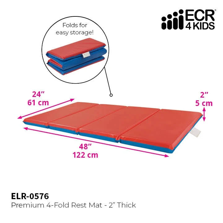 4-Fold Rest Mat - Set of 5 V874