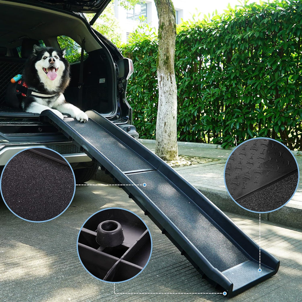 Heavy Duty Portable Folding Dog Ramp for SUV, Truck, Car, Non-Slip H621159