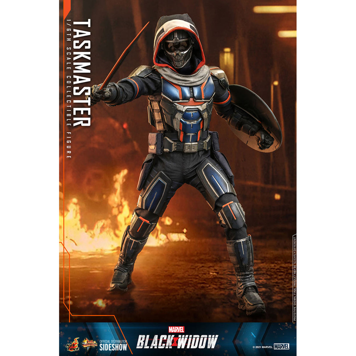 Black Widow Taskmaster Sixth Scale Figure Y37835