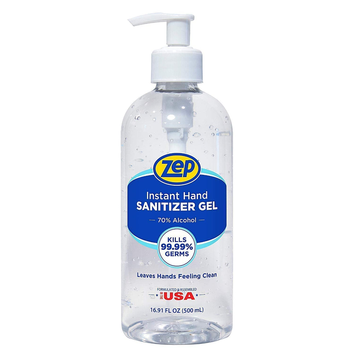 Instant Hand Sanitizer Gel 70% Alcohol 1 gallon Case of 4 L4841