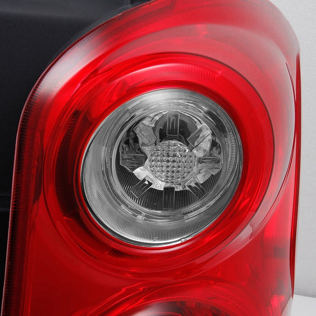 Red Clear Tail Lights Pair Set A26836