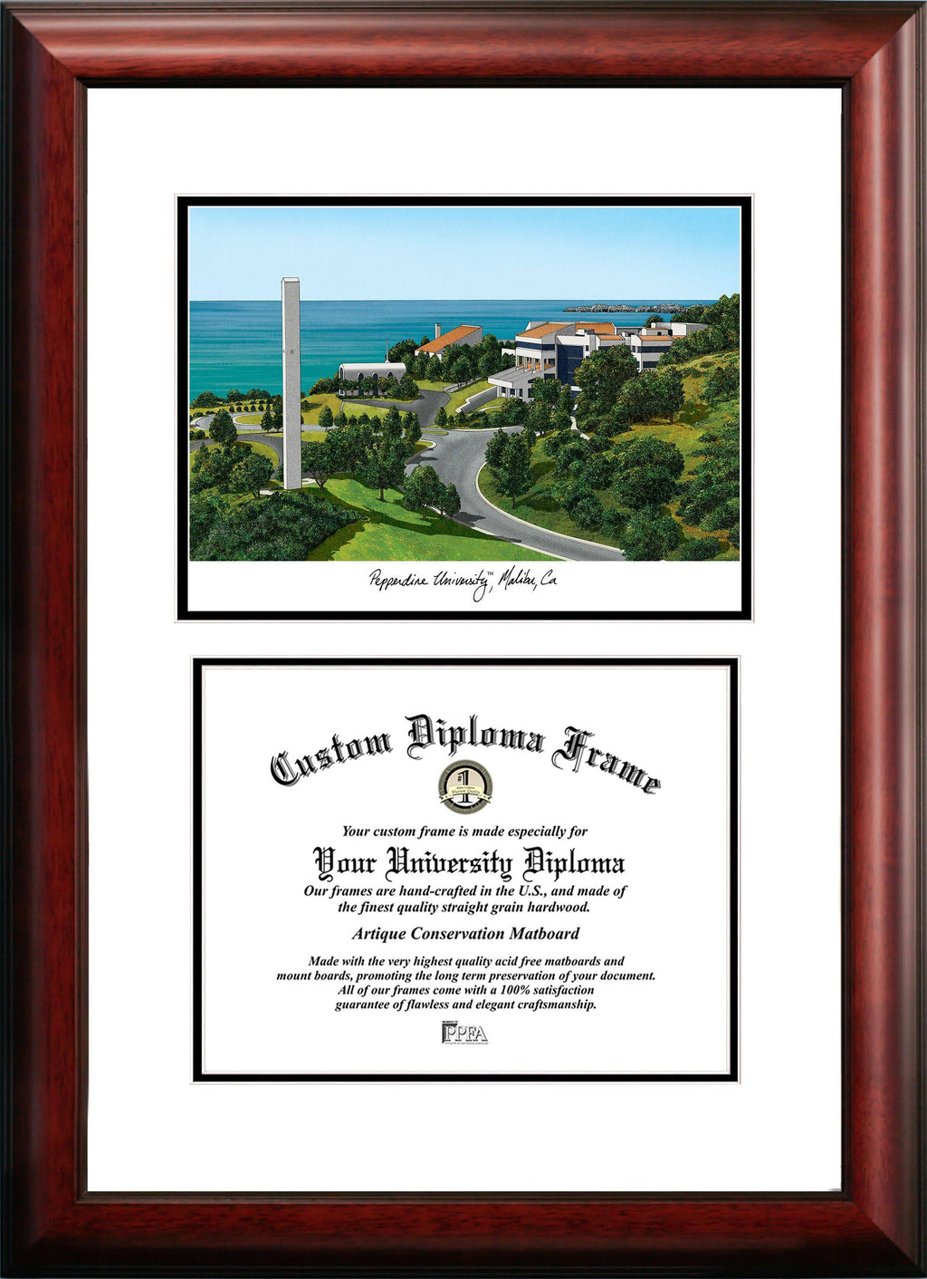 8.5x22 x 11x22 Diploma Frame E86808