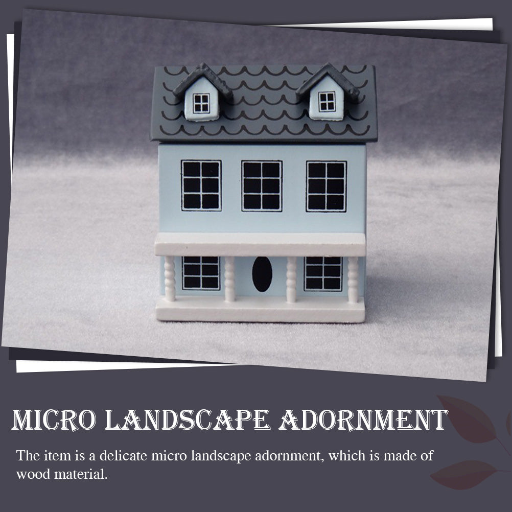 Rustic Wooden Dollhouse Ornament X15902