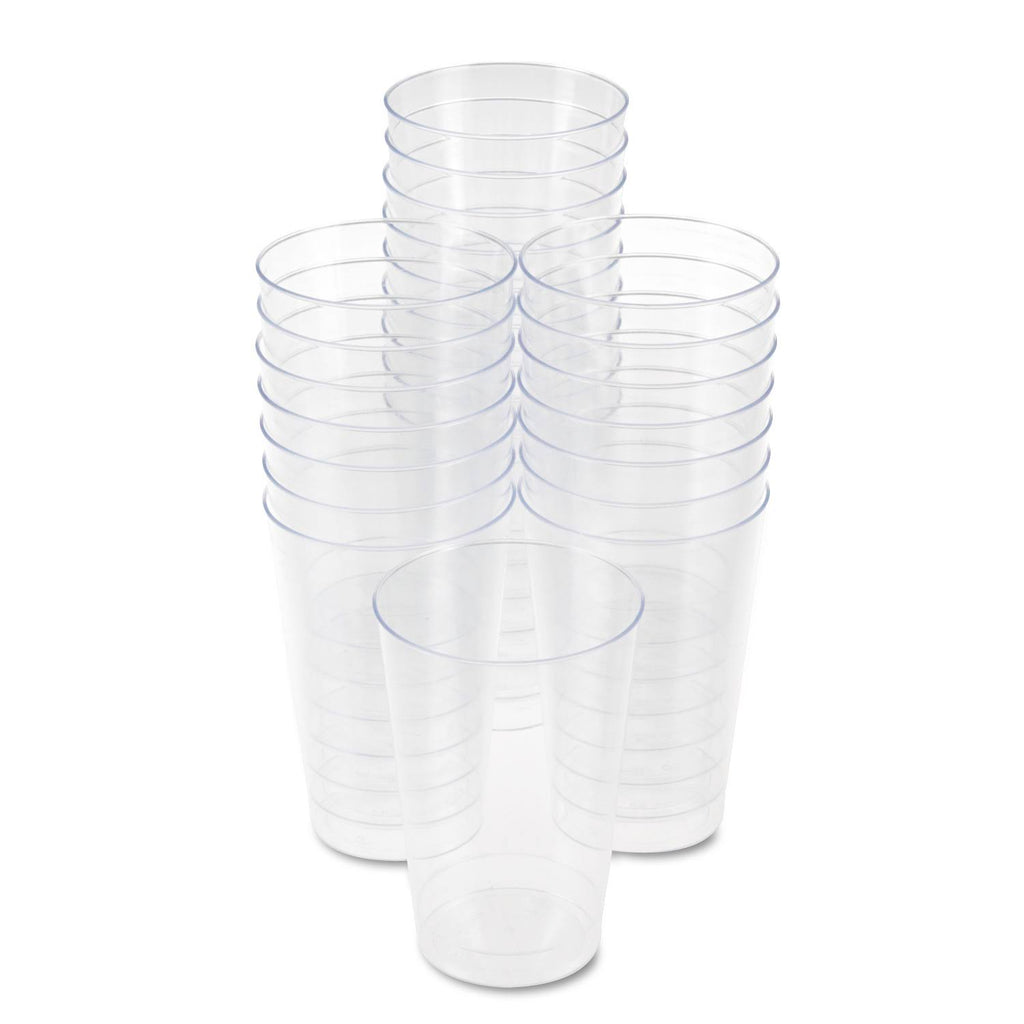 12 oz Clear Plastic Tumblers, 500/Case A131207