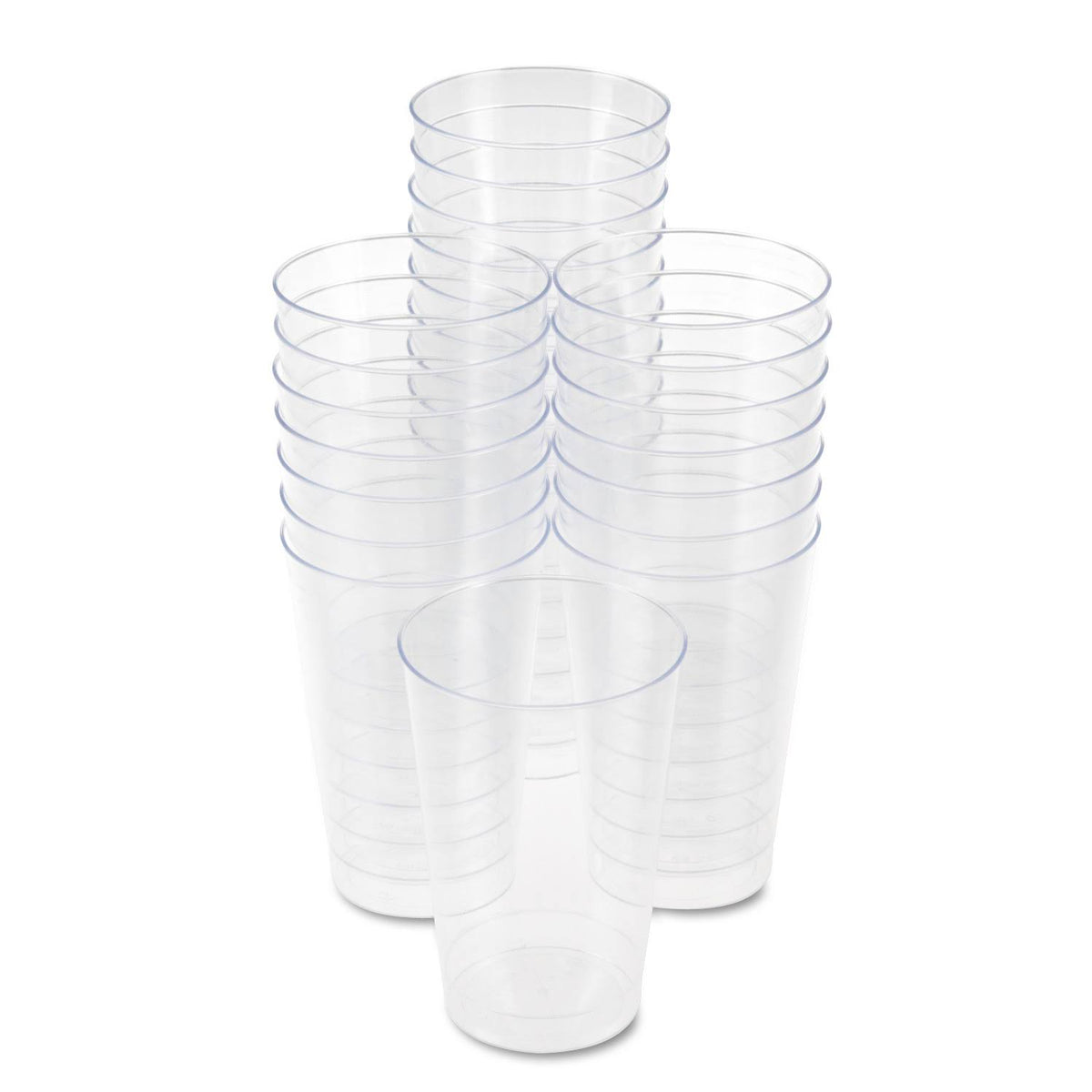 12 oz Clear Plastic Tumblers, 500/Case A131207
