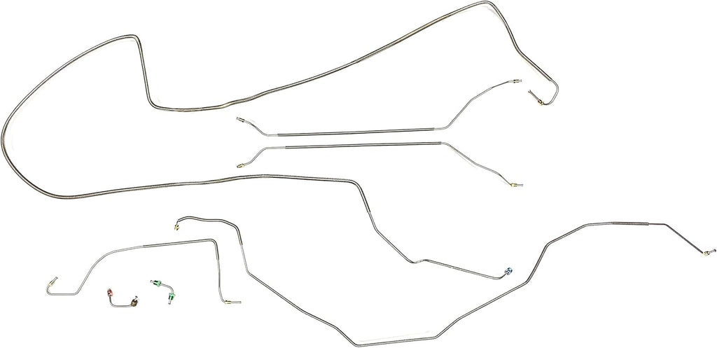 Stainless Brake Line Kit with Valve and Bracket Z516