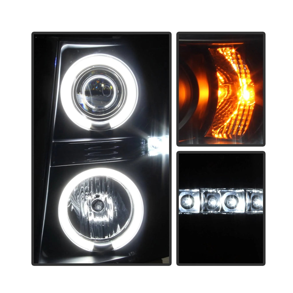 Ccfl Halo LED Projector Headlights P136