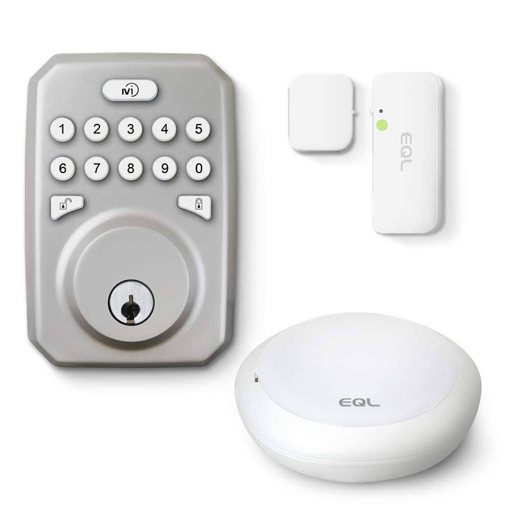 Satin Nickel Smart Lock and Deadbolt N6294