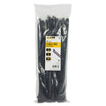 14 in. UV Black Heavy Duty Cable Tie, 100-Pack Q260600