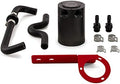 PCV Baffled Oil Catch Can Red K7806