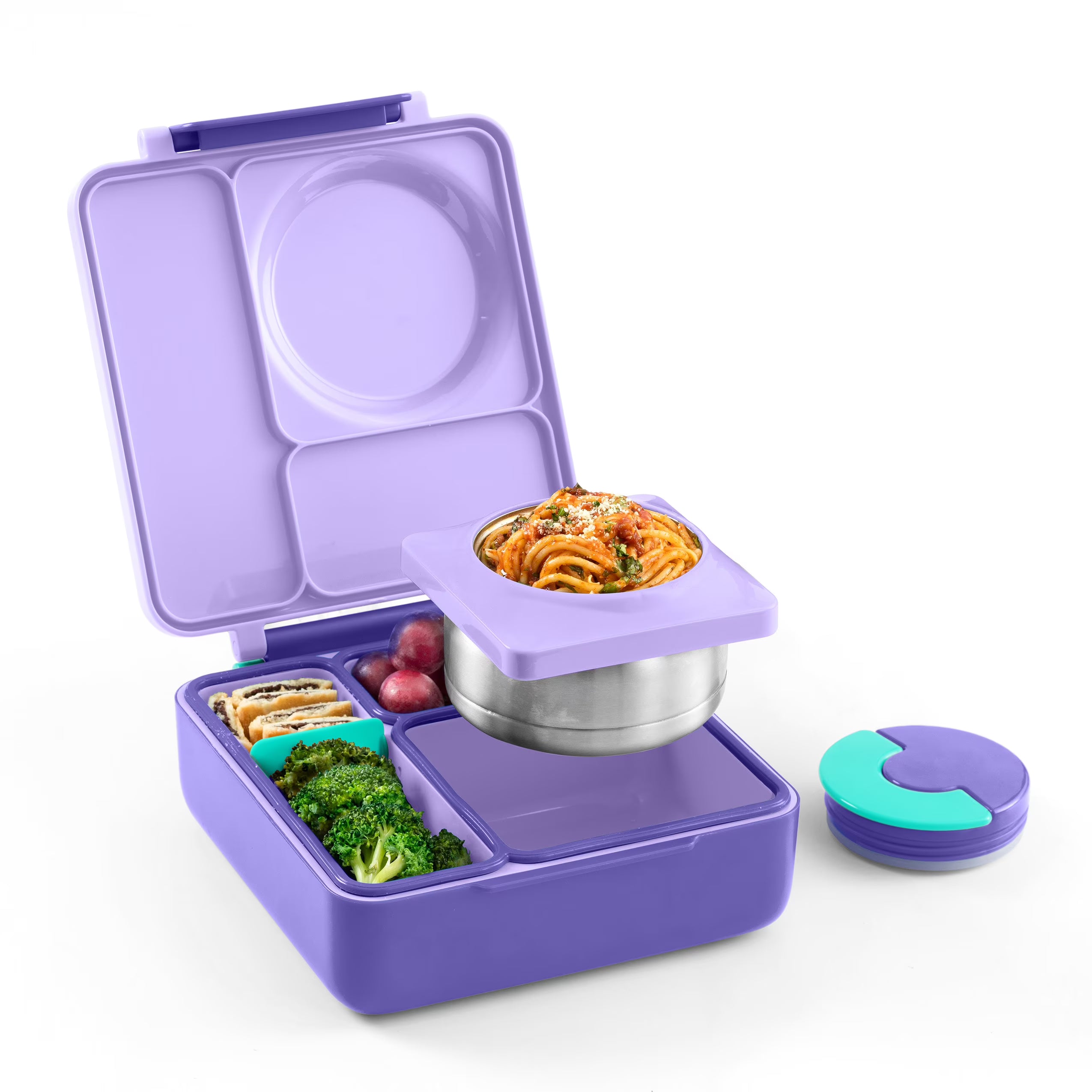 Insulated Bento Lunch Box with Leak Proof Thermos Food Jar O2643