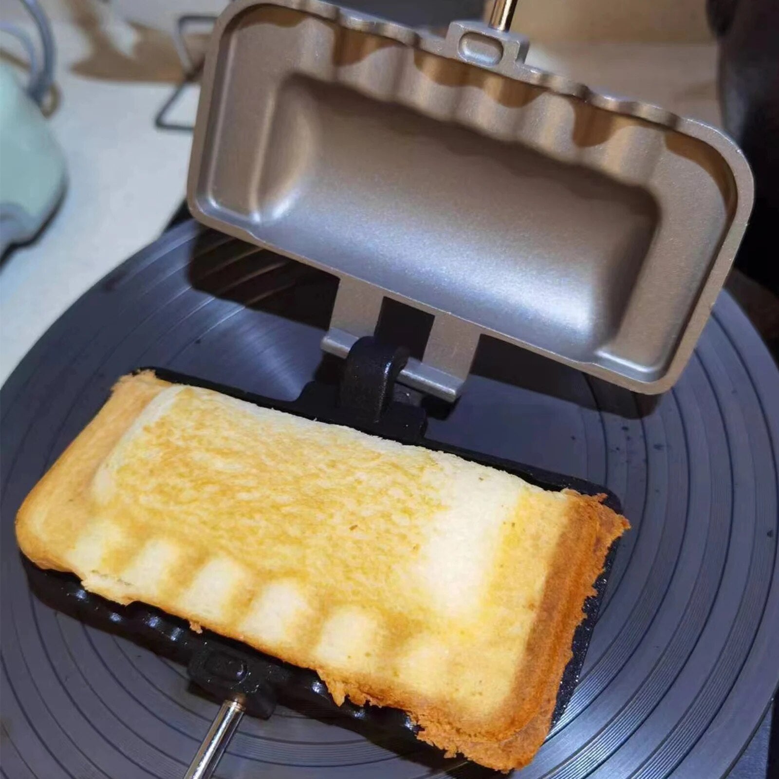 Double-Sided Non-Stick Sandwich Maker Pan 2PC Q269