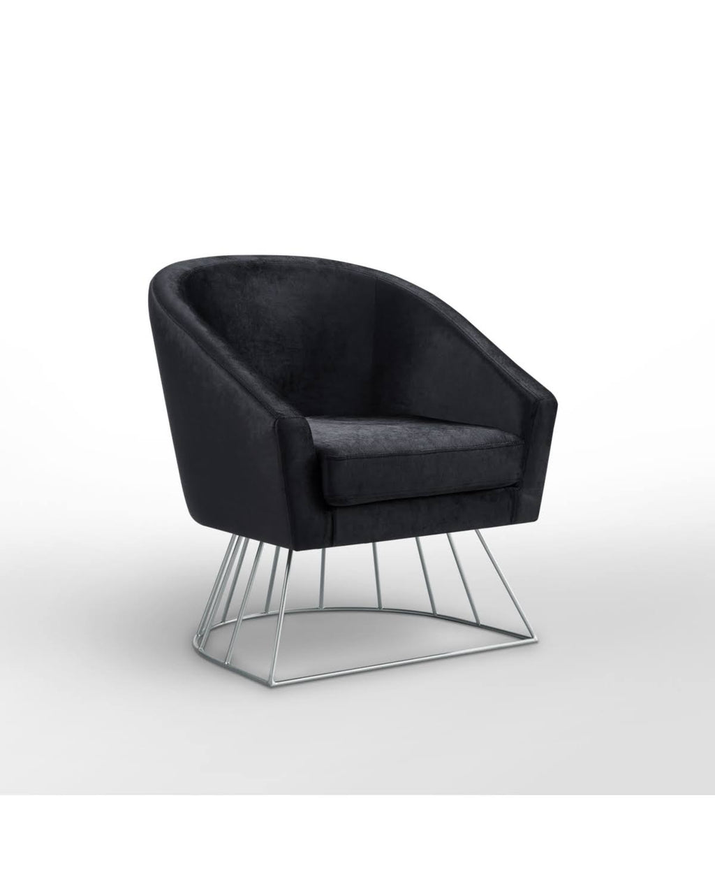 Velvet Accent Chair D1178