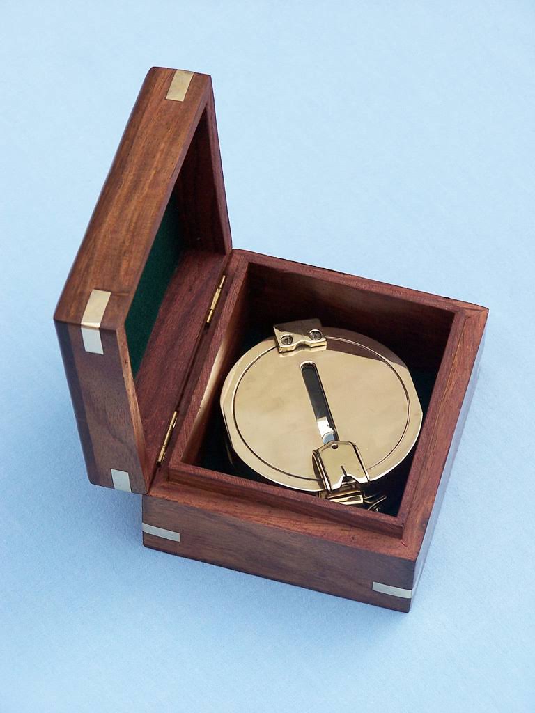 Solid Brass Clinometer Compass G547