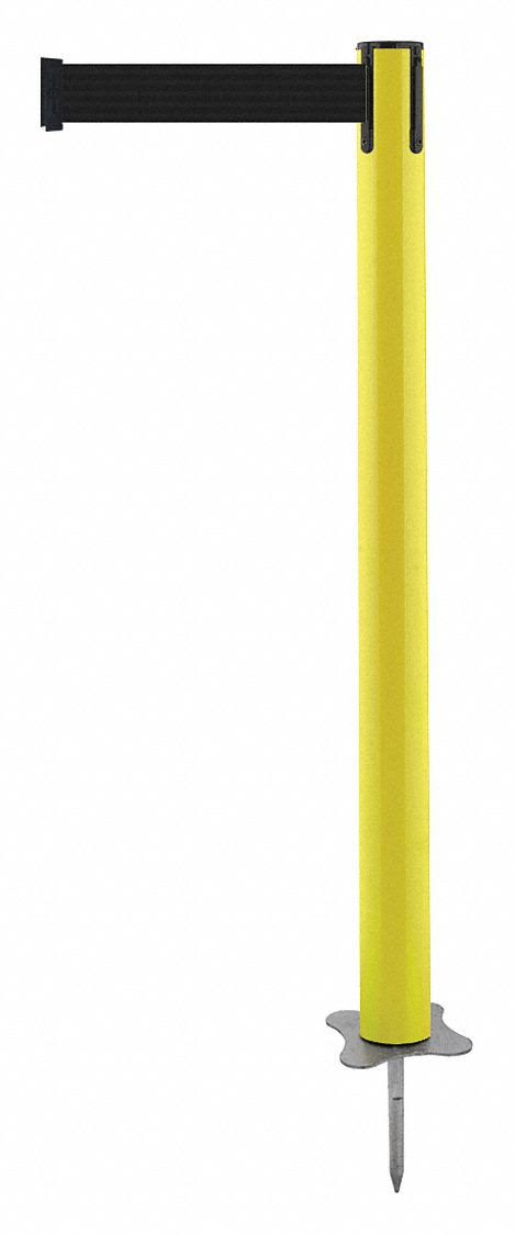 Spike Post, Yellow Post, 43x22 H M70412