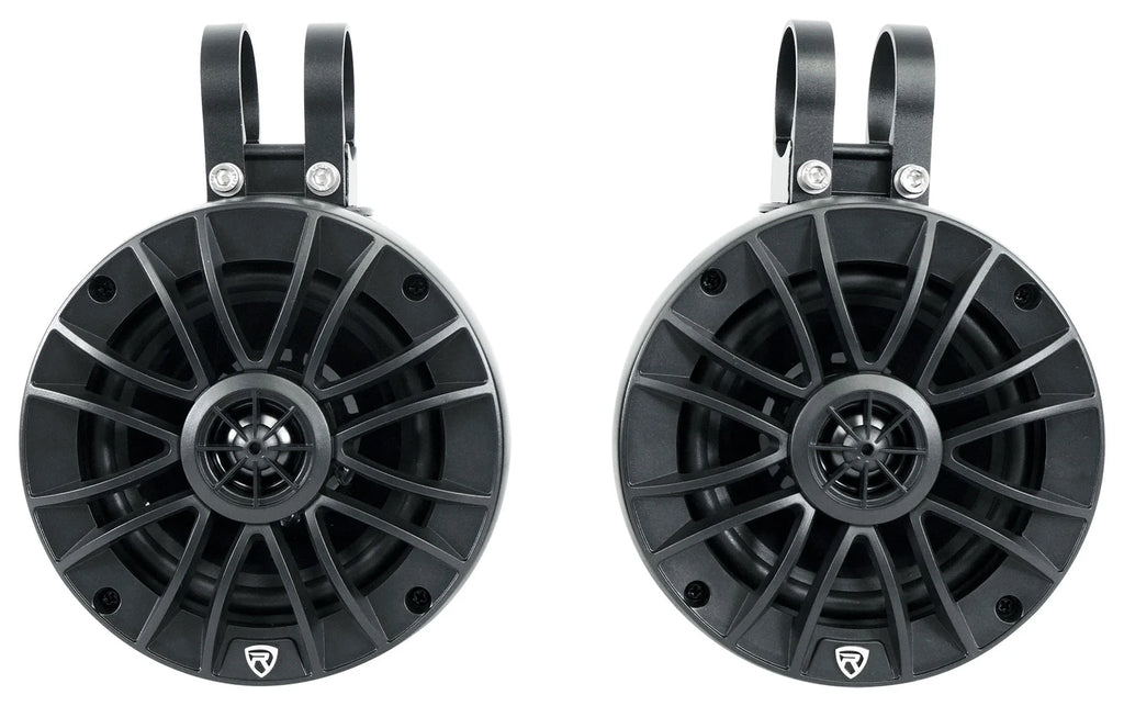 Rockville UT525B UTV/ATV 5.25" Rollbar Wakeboard Marine Speakers/Swivel/IPX6 A41395