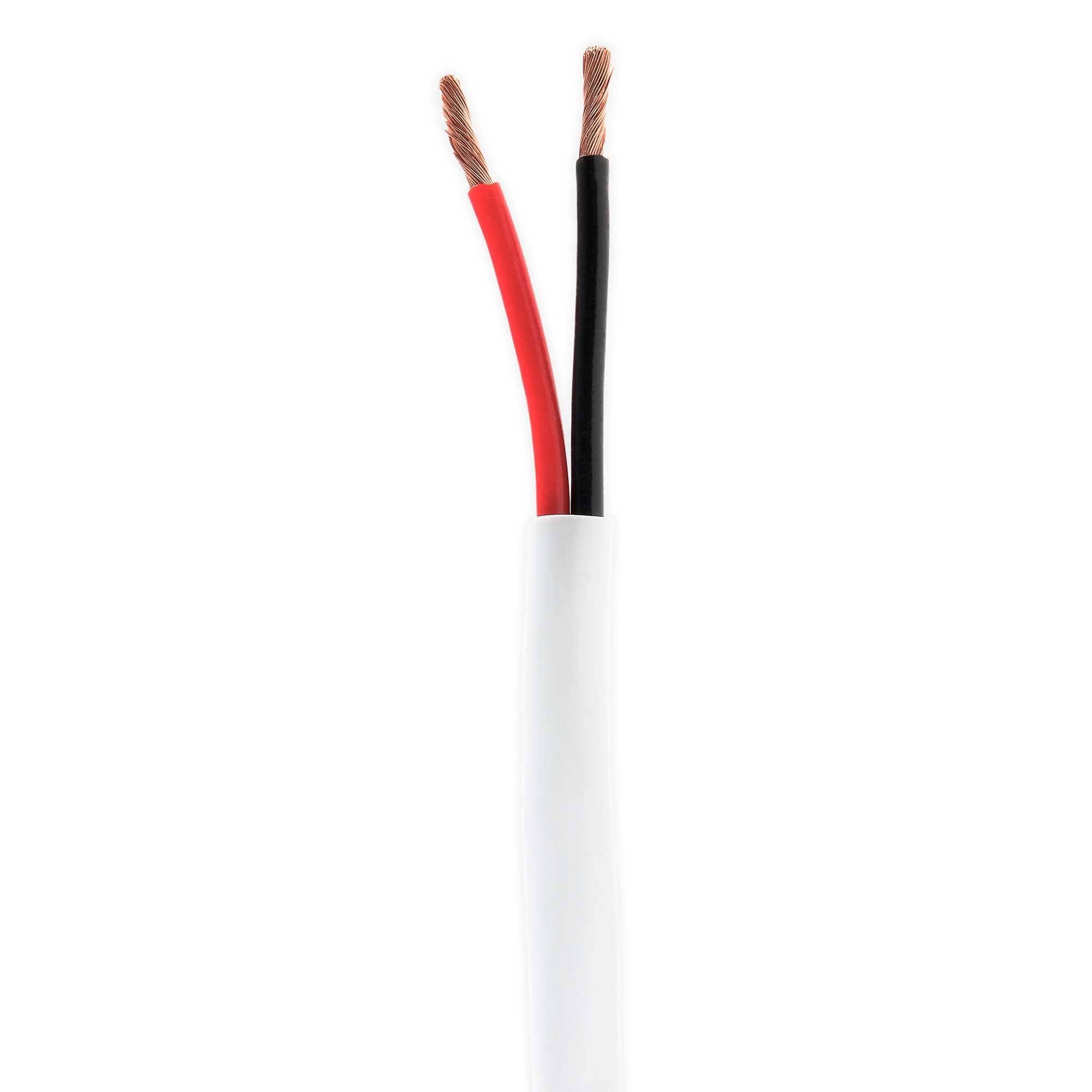 10/2 Speaker Wire CL3 OFC 250ft White P593